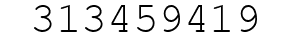 Number 313459419.