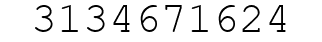 Number 3134671624.