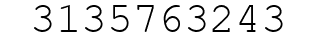 Number 3135763243.