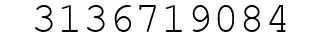 Number 3136719084.