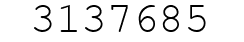 Number 3137685.