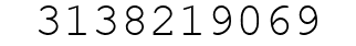 Number 3138219069.