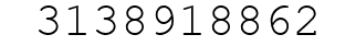 Number 3138918862.
