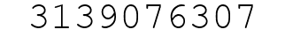 Number 3139076307.