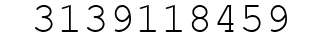 Number 3139118459.