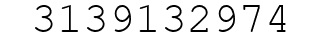 Number 3139132974.