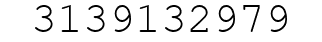 Number 3139132979.
