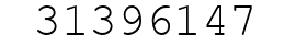 Number 31396147.
