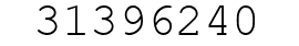 Number 31396240.