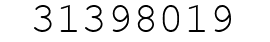 Number 31398019.