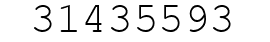 Number 31435593.