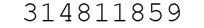 Number 314811859.