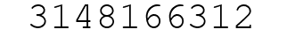 Number 3148166312.