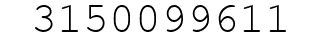 Number 3150099611.