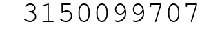 Number 3150099707.