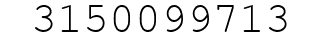 Number 3150099713.