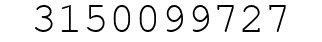 Number 3150099727.