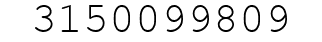 Number 3150099809.