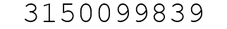 Number 3150099839.