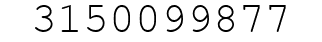 Number 3150099877.