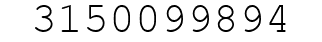 Number 3150099894.