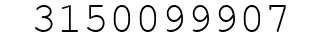 Number 3150099907.