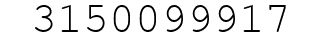 Number 3150099917.