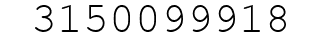 Number 3150099918.