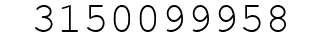 Number 3150099958.