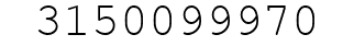 Number 3150099970.