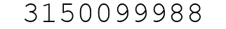 Number 3150099988.