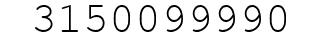 Number 3150099990.