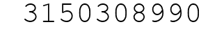 Number 3150308990.