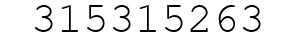 Number 315315263.