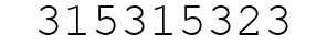 Number 315315323.