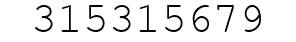 Number 315315679.