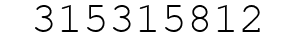 Number 315315812.