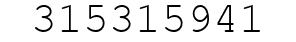 Number 315315941.
