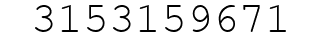 Number 3153159671.