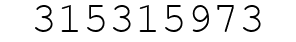 Number 315315973.