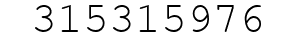 Number 315315976.