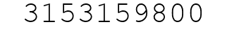 Number 3153159800.