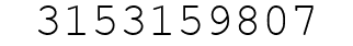 Number 3153159807.