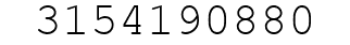 Number 3154190880.