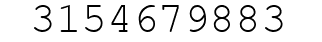 Number 3154679883.