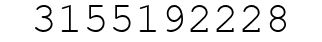Number 3155192228.