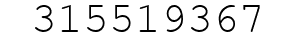 Number 315519367.