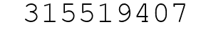 Number 315519407.