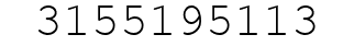 Number 3155195113.