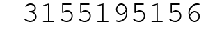 Number 3155195156.